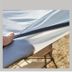 Portable Hexagonal Canopy Sunshade for Camping