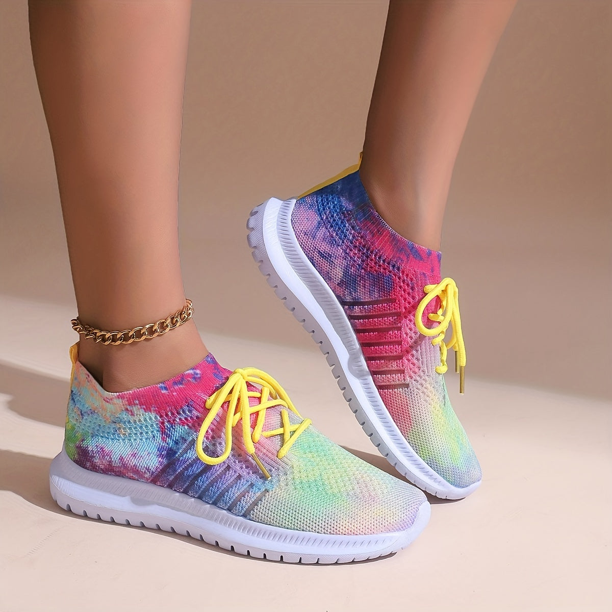 Women's Colorful Running Shoes Soft Bottom Casual Non slip Sports Shoes