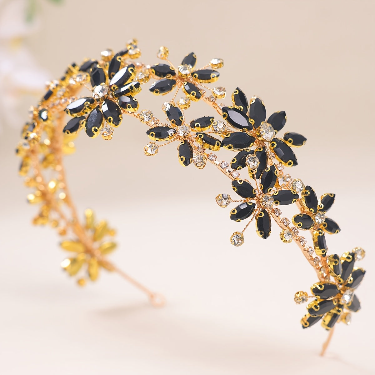 Rhinestone Bridal Headband Hair Accessory for Weddings