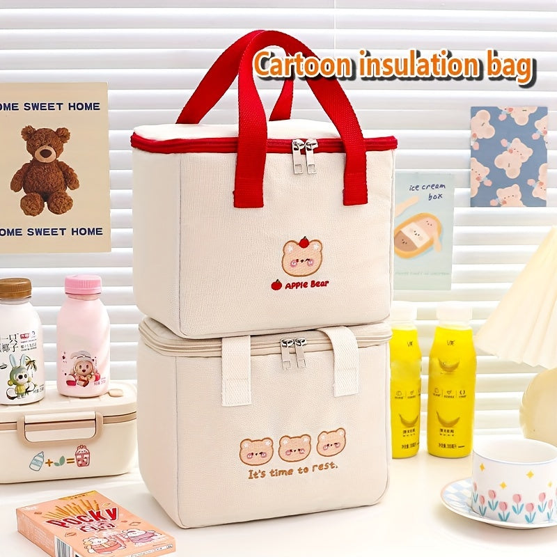 Portable Insulated Bag for Camping Picnic Teenagers Workers School