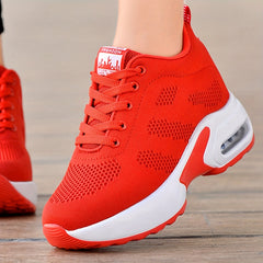 Women's Hidden Heel Breathable Athletic Sneakers