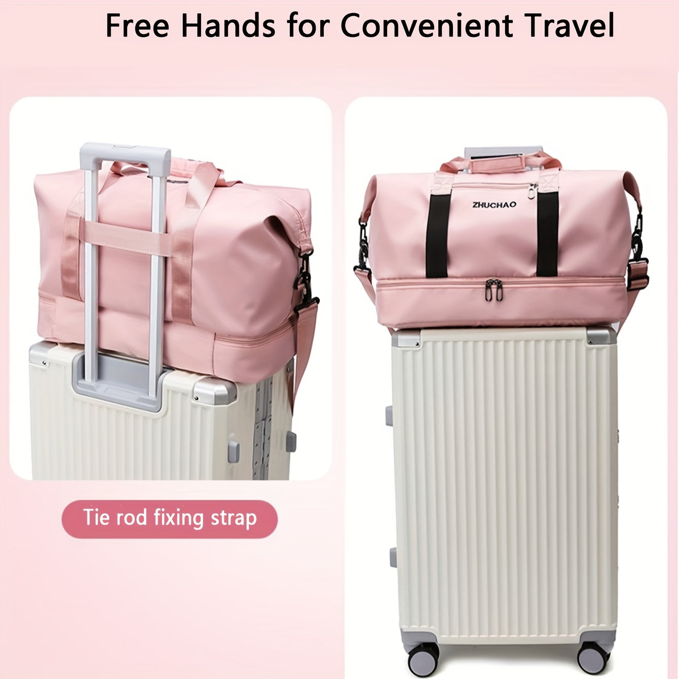 Portable Travel Bag Dry And Wet Separation Bag Large Capacity
