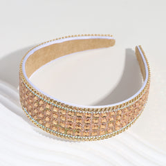 Wide Brimmed Rhinestone Headband Head Hoop Women Hair Accessories