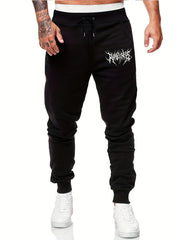 Stylish Letter Print Casual Joggers Sweatpants