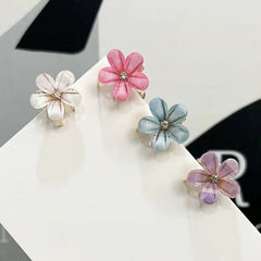 Daisy Pearl Hair Clips Set Mini Side Clip Claws Women Girl Hairpin Accessories