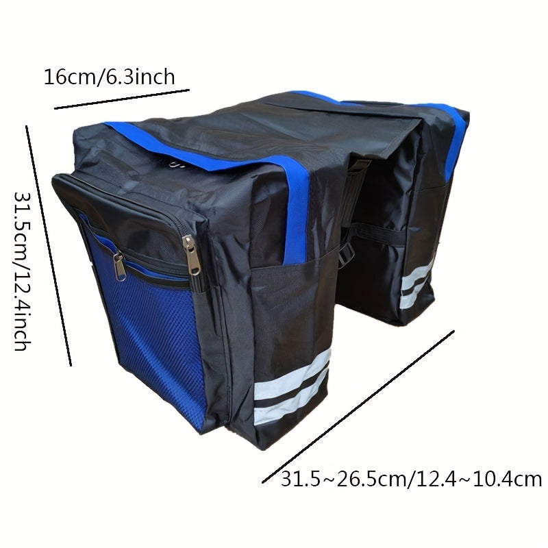 Mountain Bike Rear Seat Bag, Carrier Bag for Bicycles