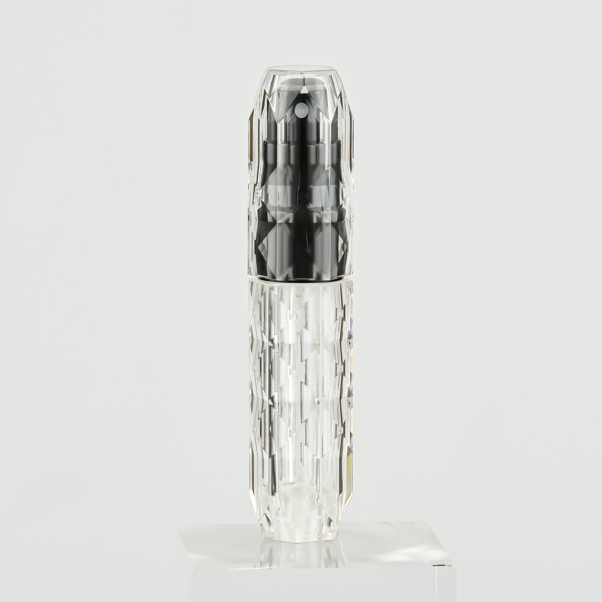 Transparent Diamond Shaped Spray Bottle 5ml