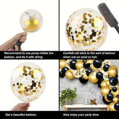 114pcs Balloon Garland Arch Kit for Wedding Birthday Anniversary Decor