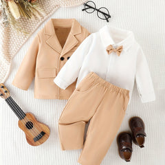 Baby Boys Gentleman Suit Jacket & Set