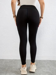  Sports Leggings Women's Plus Contrast Mesh Skinny Yoga Running Pants