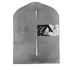 1 Pc Suit Dustproof Cover Dress Coat Storage Bag Household Zipper Hanging Bag