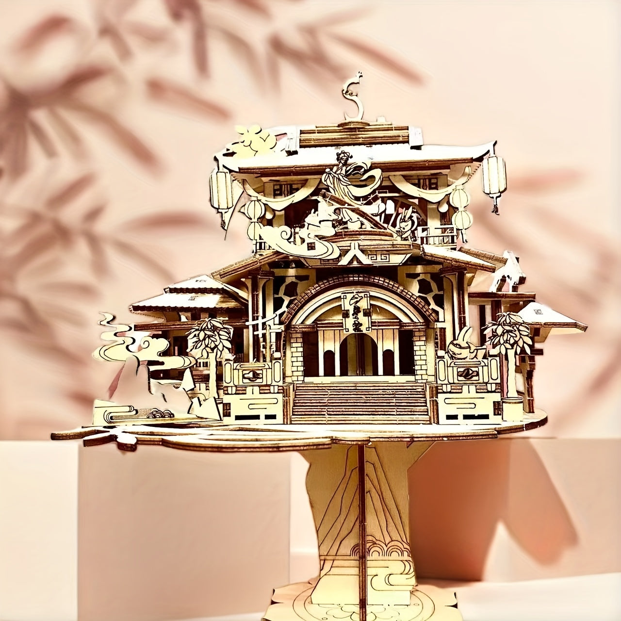 Chang'e's Guanghan Palace 3D Wooden Puzzle