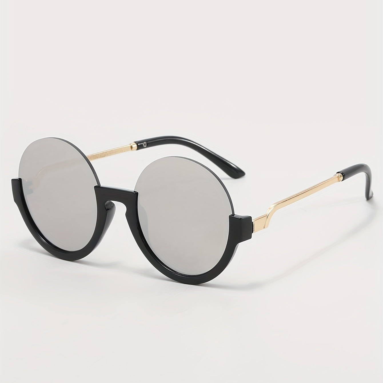 Kids Half Frame Metal Sunglasses