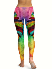 Women's Printed Leggings for Yoga & Fitness
