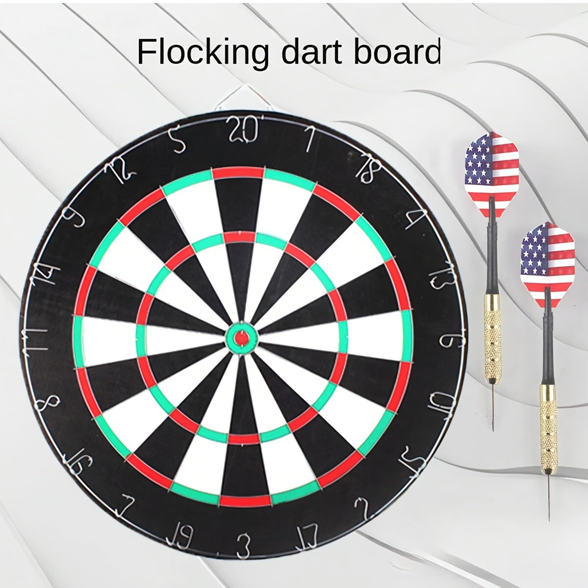 Double Sided Dartboard With Dart Needles Funny Dart Board Game
