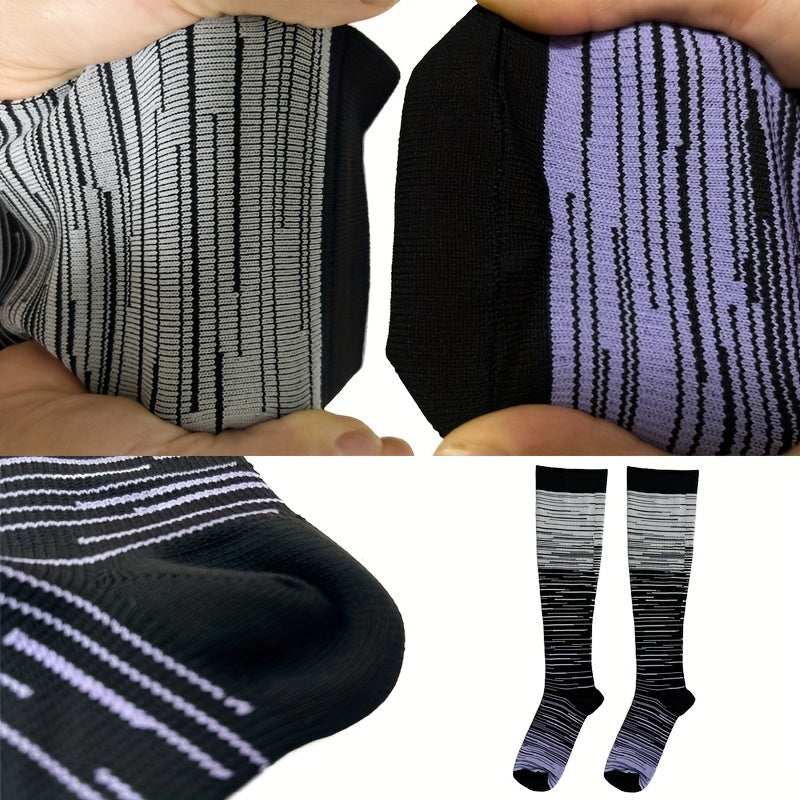 Compression Socks 20-30 mmHg for Men & Women, 6 Pairs