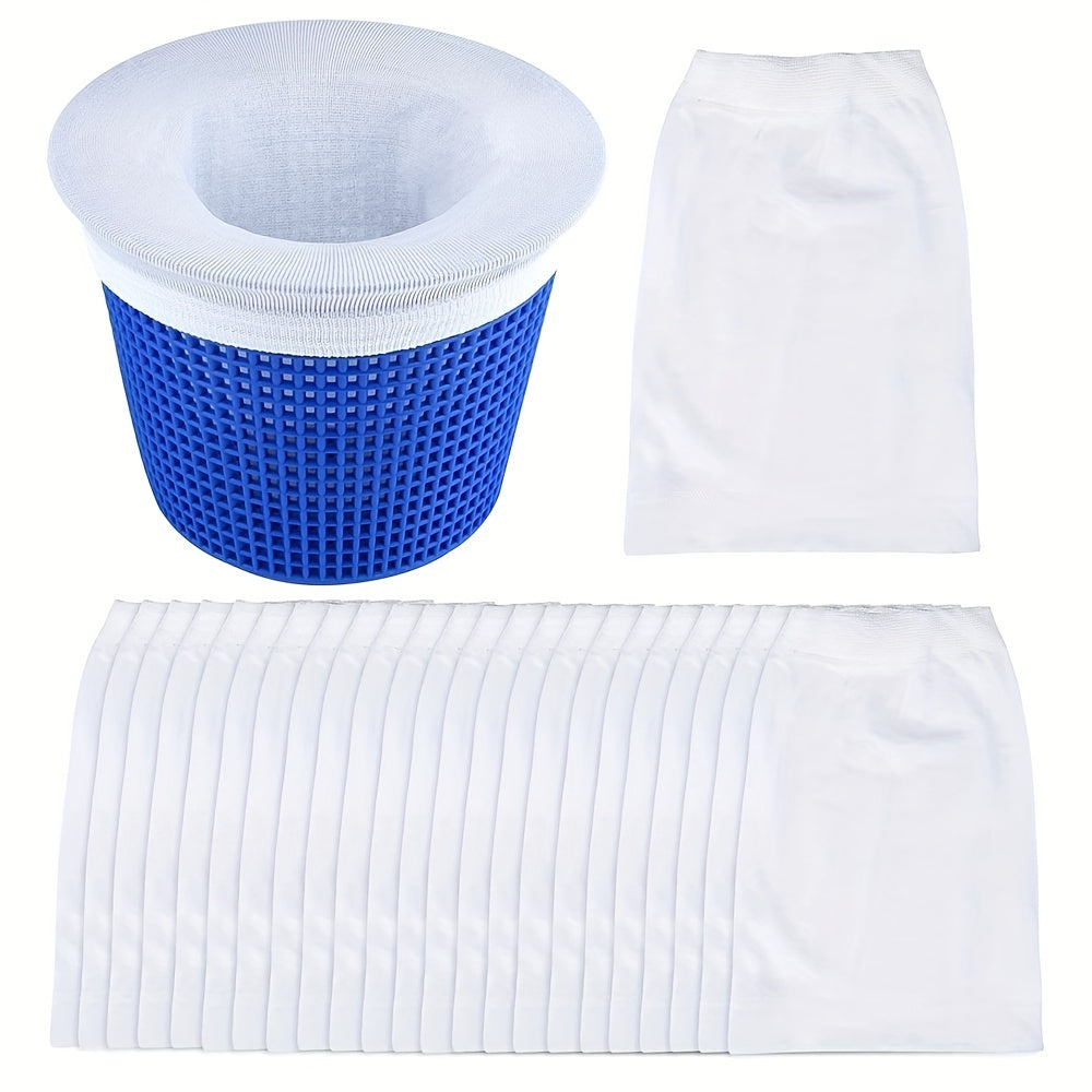 Pool Skimmer Socks 10pcs Filter Net Garbage Cover Anti-fouling