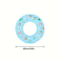 Inflatable Double Layer Swimming Ring for Pool