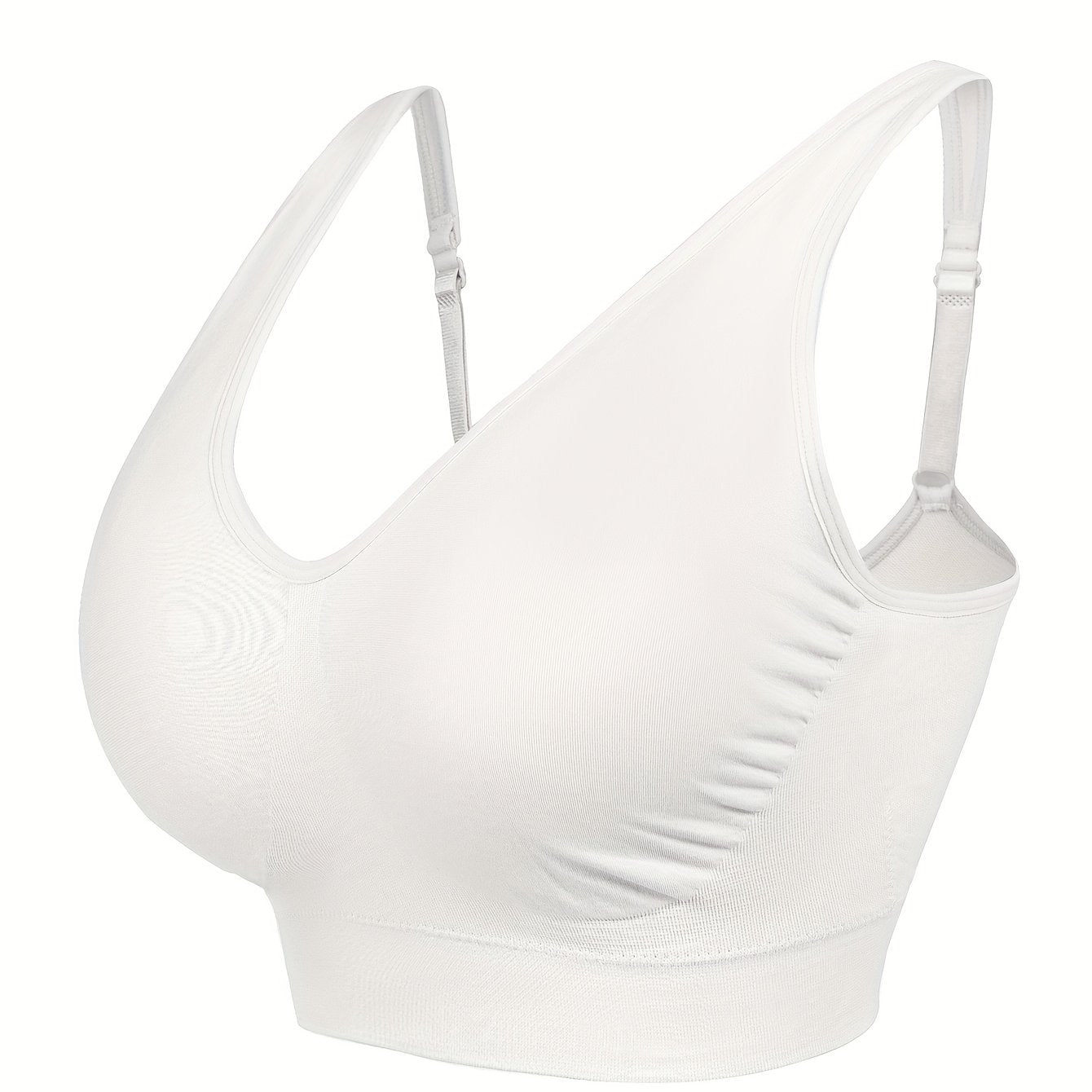 Seamless Sports Bra High Elastic Wire-Free Yoga Fit