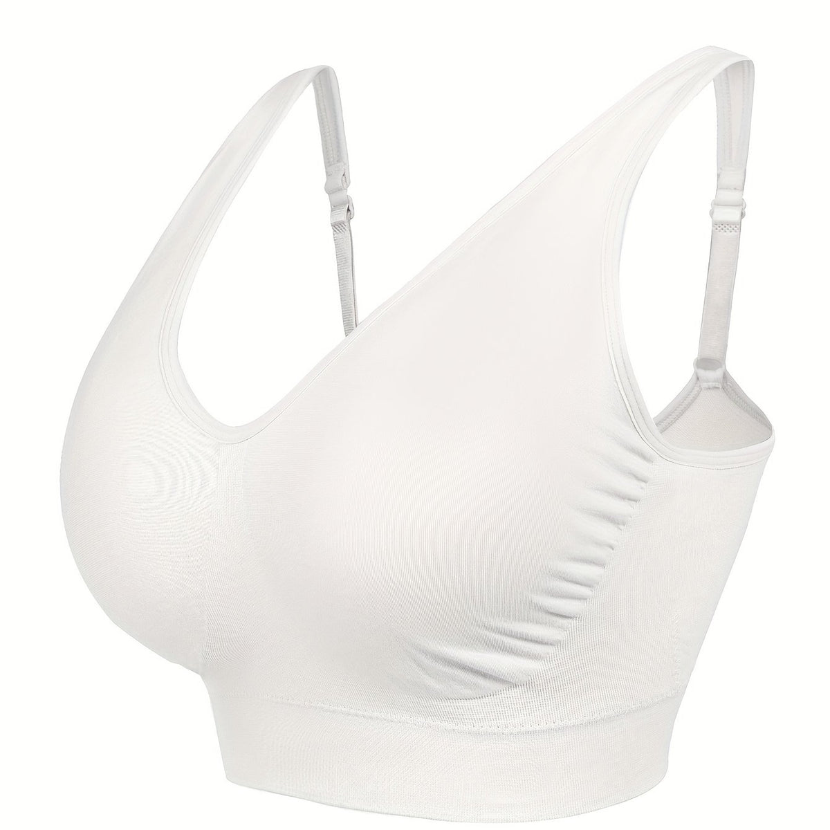  Seamless Sports Bra High Elastic Wire-Free Yoga Fit