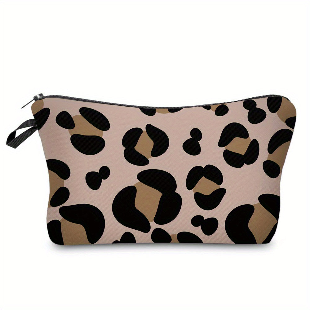 Cartoon Print Comestic Bag Portable Makeup Pouch Toiletry Storage Bag