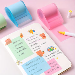 Sticky Notes with Tape Holder Self-Adhesive