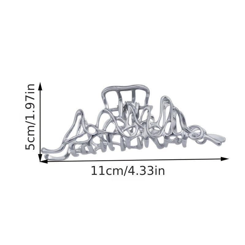 Solid Hair Claw Clip For Women Girls Hair Accessories