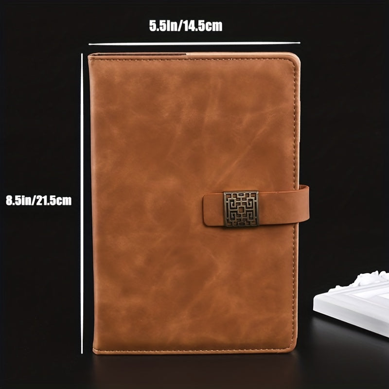 A5 Business Classic Notebook Work Conference Book Creative Buckle