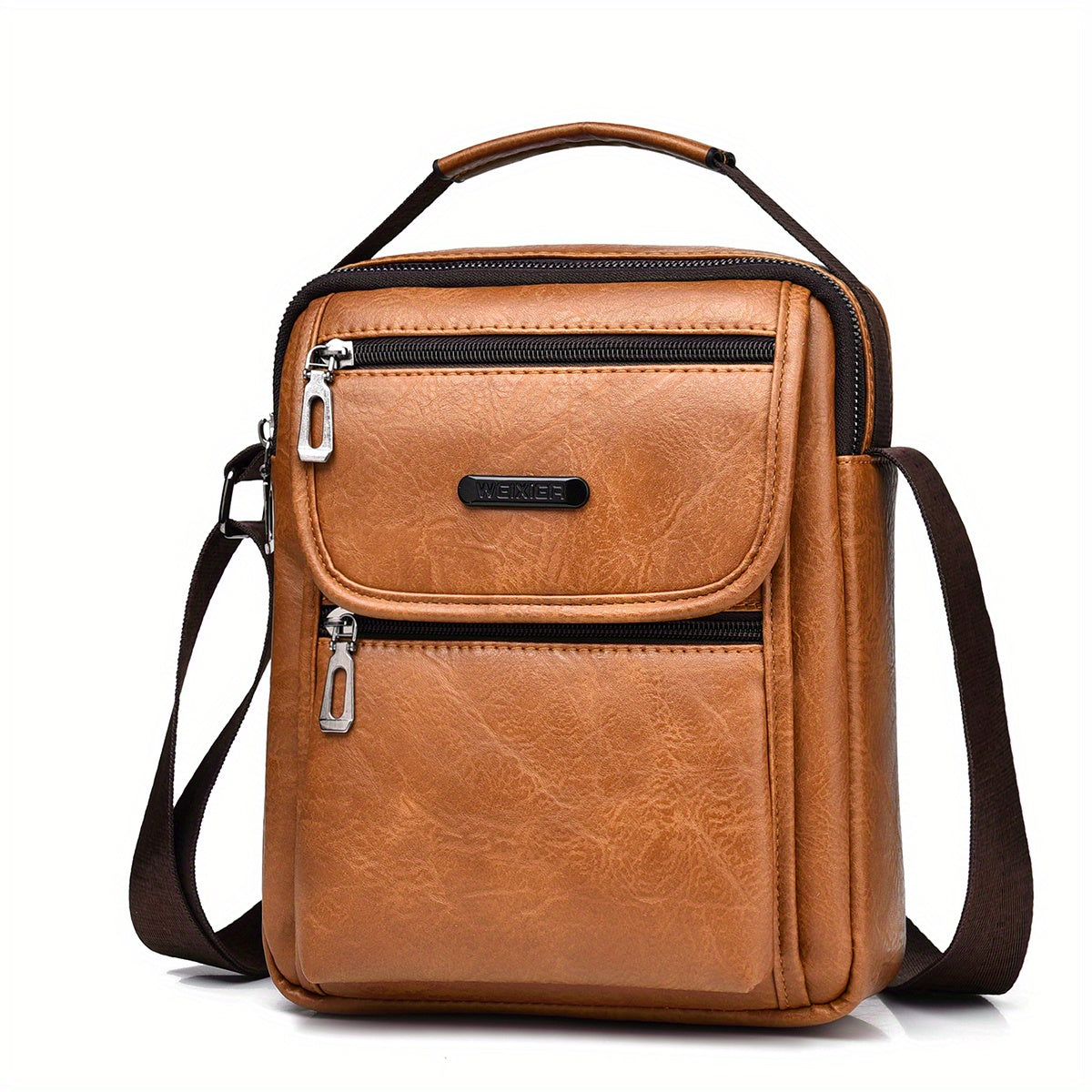 WEIXIER Men's Waterproof Business Messenger Bag