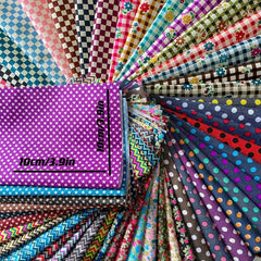 50pcs Random Patterned Polyester Fabric DIY Sewing Scrapbooking Quilting