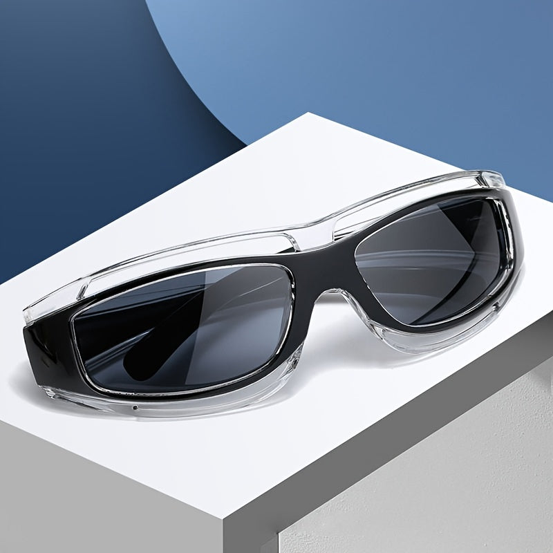 Wrap Around Sport Sunglasses Boho Y2K Clout Goggles For Women Men Sun Glasses