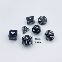 7pcs Polyhedral Game Dice Set Fun Creative Set