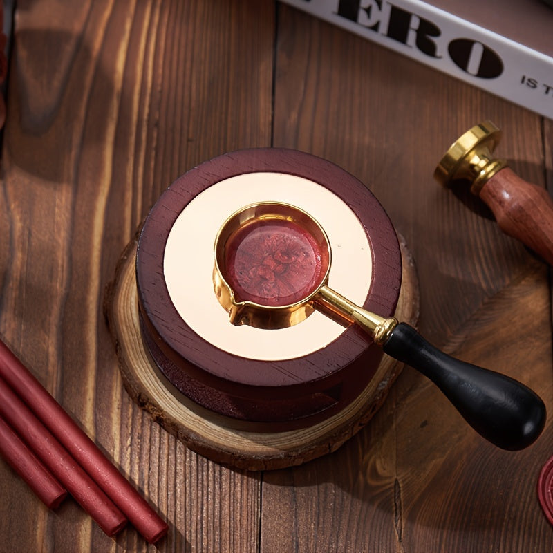 Red Wax Stick for DIY Hobbies and Sealing - 70 Character Limit