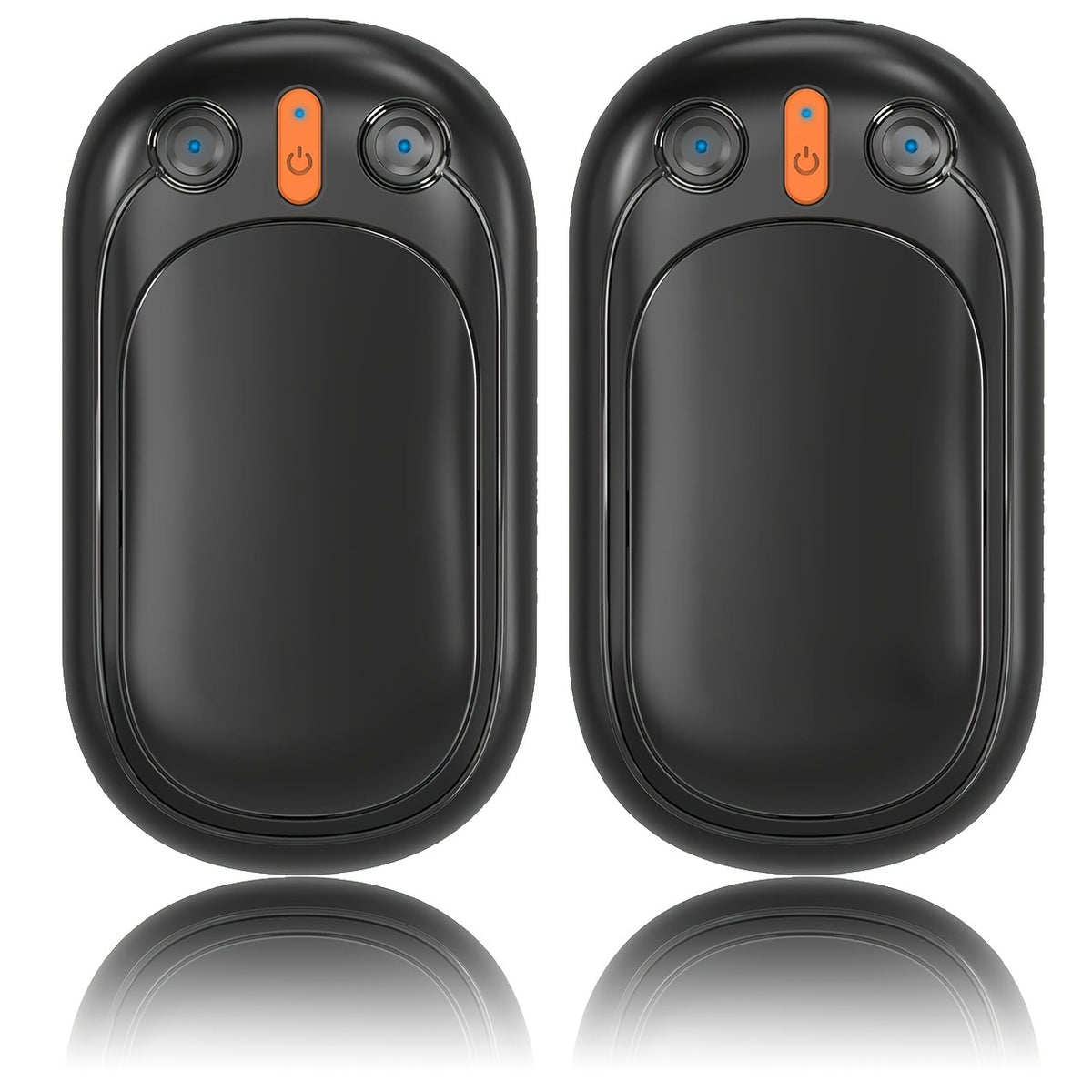 2pcs 4000mAh USB Hand Warmers for Outdoor Golf Camping Travel Christmas