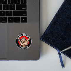 Jujitsu Permanent Stickers for Laptops Water Bottles Tumblers