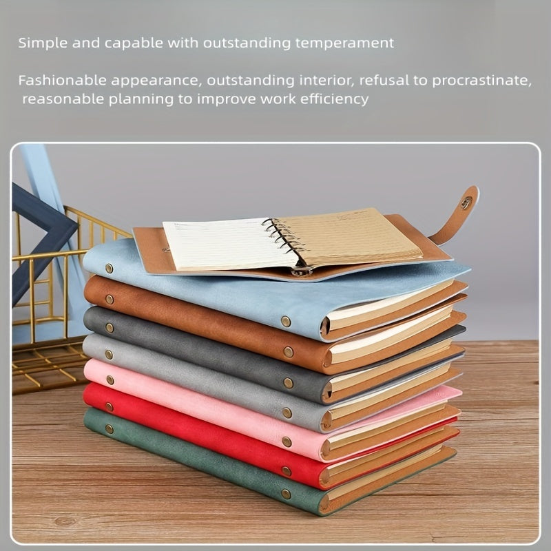 A5 Business PU Leather Notebook Office Journal