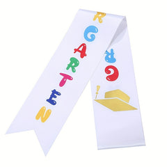 Children's Graduation Ribbon Etiquette Shoulder Strap Honorary Award