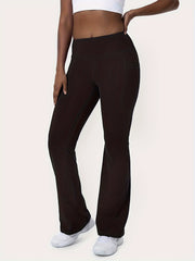 Butt Lifting Yoga Flared Pants High Stretch Fitness Sports Bell Bottom