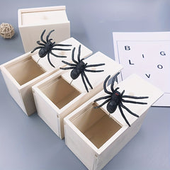 Funny Spider Prank Box with Realistic Spider Gag Gift Toy