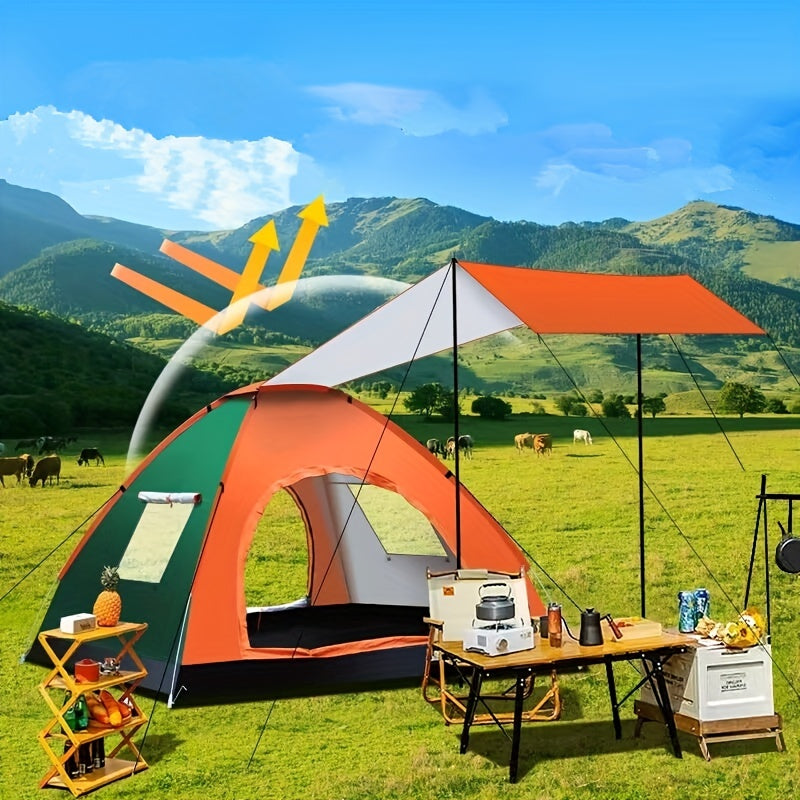 Waterproof Auto Sun Protection Tent Portable Canopy