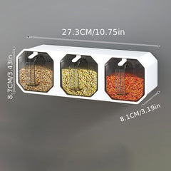 Wall mounted Seasoning Box Kitchen Storage Container