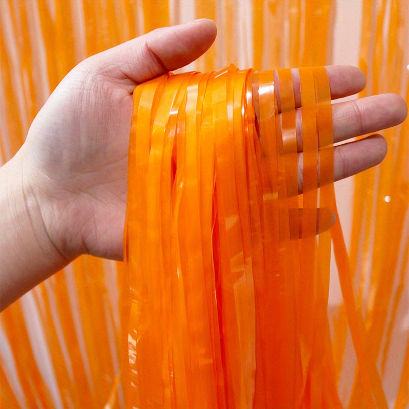 Metallic Foil Fringe Curtains for Weddings Birthdays and More