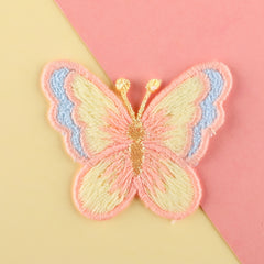 5pcs Butterfly Embroidery Patches DIY Clothes Accessories