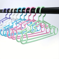 Delicate Kids Clothes Hangers Set Of 4 Sleek Lightweight Portable