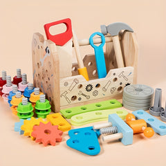 Wooden Play House Toy Set Educational Toy
