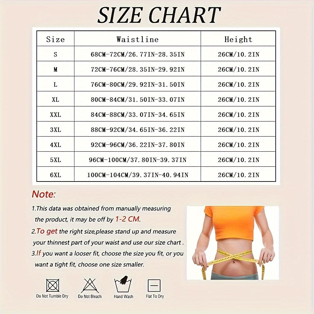 Zipper Waist Trainer Tummy Wrap Compression Women's Shapewear
