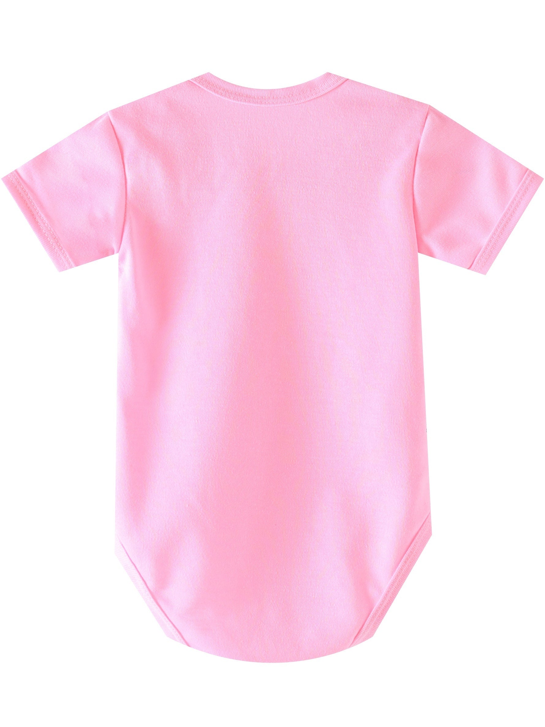 Baby Boys Graphic Short Sleeve Bodysuit for Summer