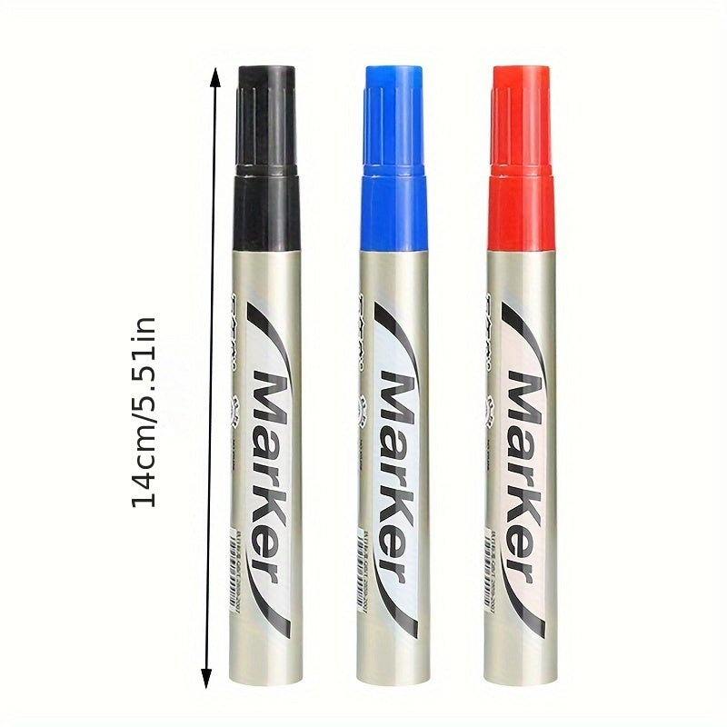 6pcs Whiteboard Marker Erasable Pen Teaching Aid Supplies