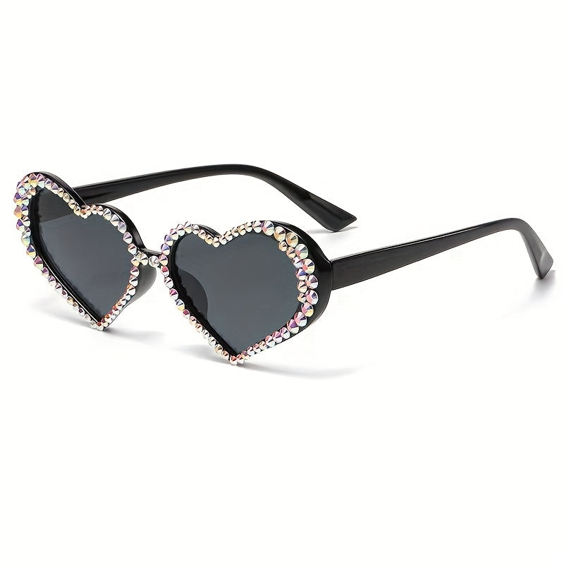 Men's Heart Shaped Sunglasses for Street Photography Party
