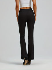 Women's High Waist Flared Leggings for Yoga Workout